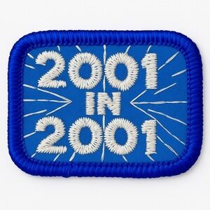 2001 in 2001 Girl Scouts Embroidered Patch